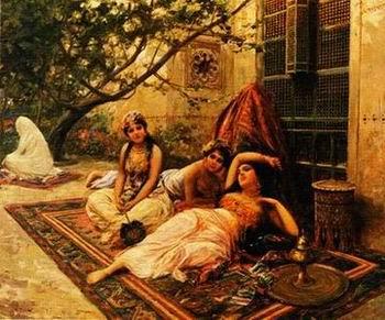 unknow artist Arab or Arabic people and life. Orientalism oil paintings  236 Norge oil painting art